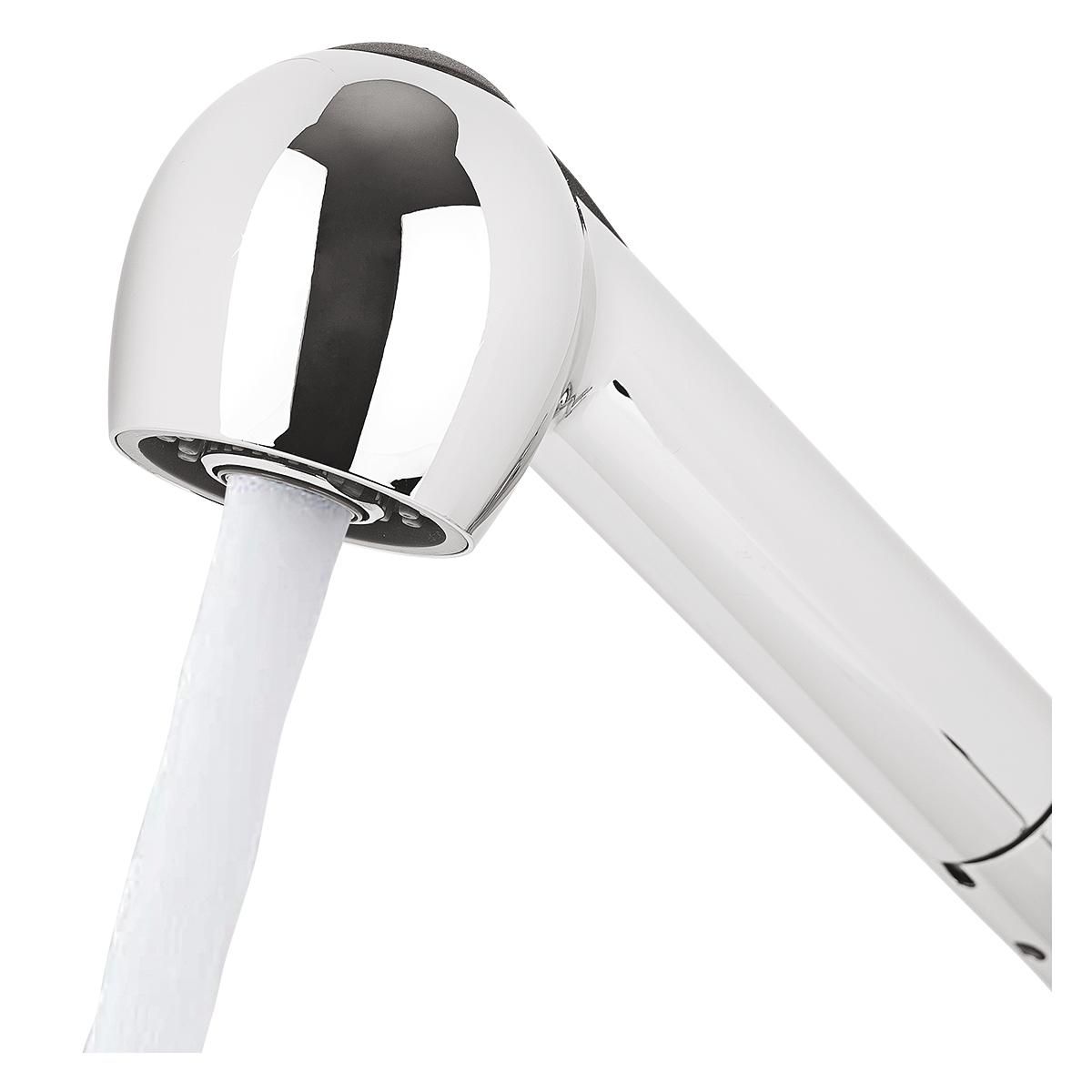 TREBOL - Monocomando para Cocina en Bronce Cromado Trebol