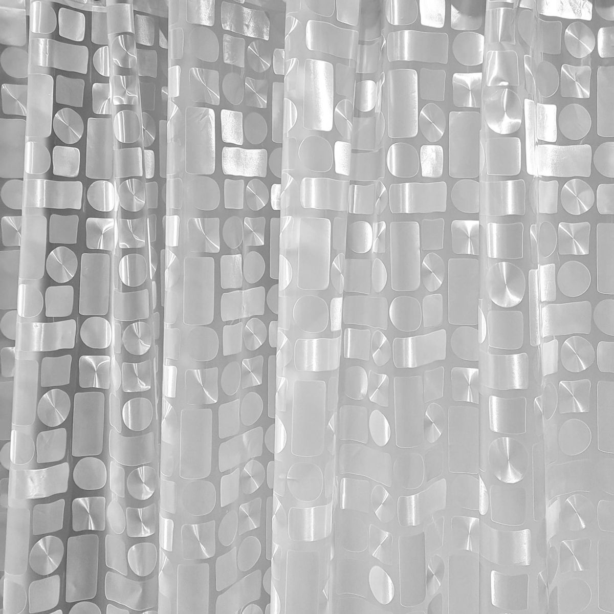 GENERICO - CORTINA BLANCA DE BAÑO