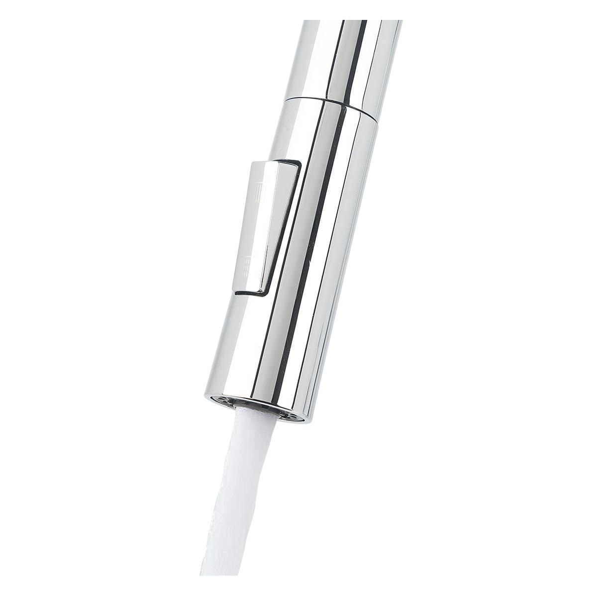 TREBOL - Monocomando para Cocina en Bronce Cromado Trebol