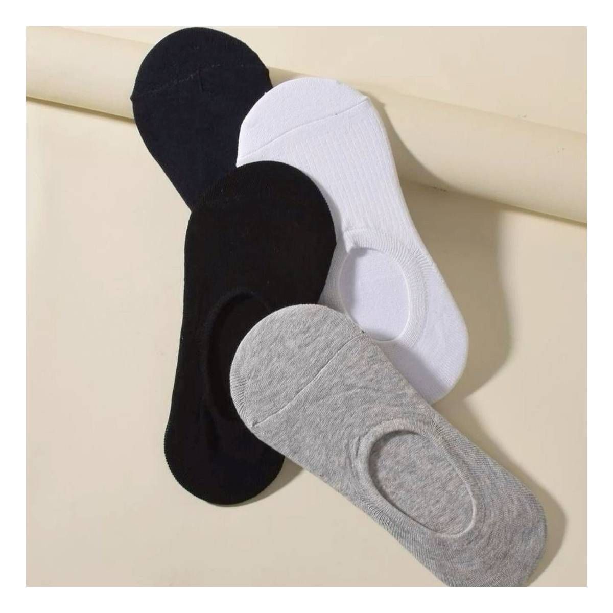 RYBIU IMPORT - Medias Balerinas Invisibles Mujer Pack 3 R