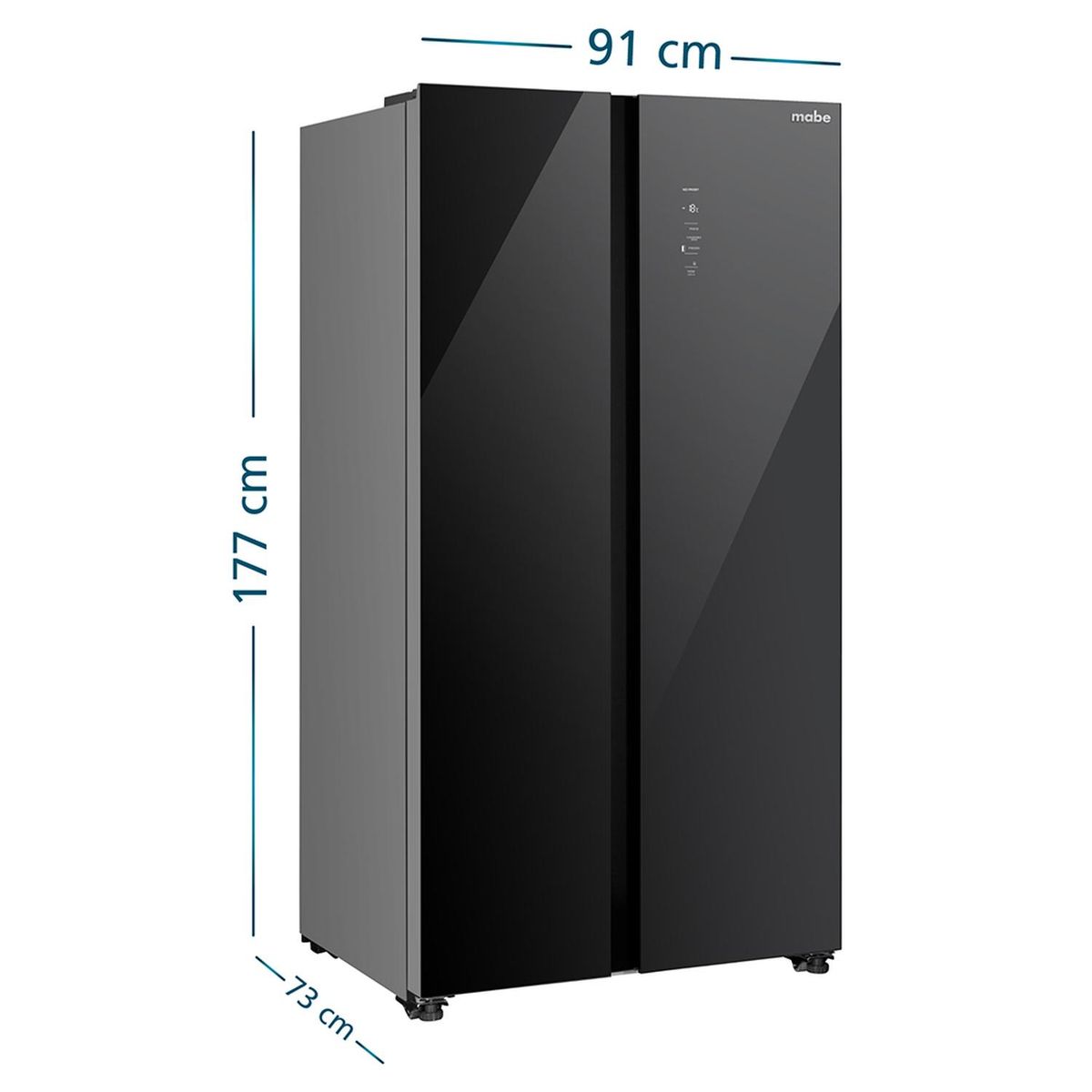 MABE - Refrigeradora Side by Side Inverter 581L Netos Mabe MSD631LKLNG0