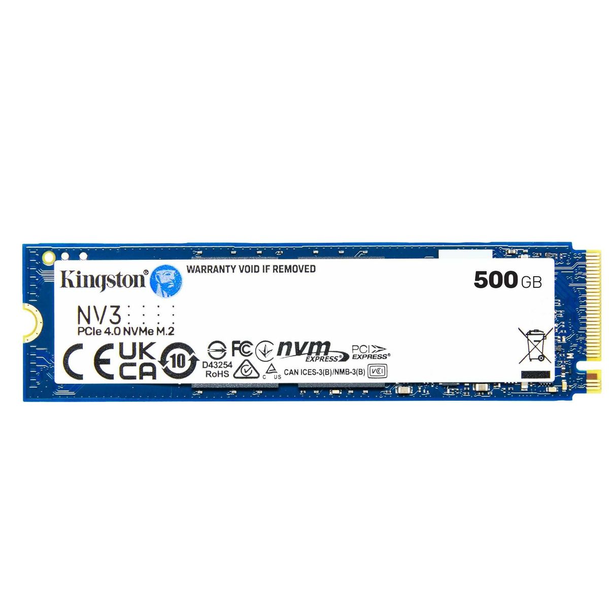 KINGSTON - DISCO DURO INTERNO SOLIDO -SSD M.2 - KINGSTON NV3 - 500 GB