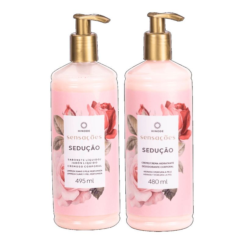 GENERICO - KIT Jabon Liquido e Hidratante Corporal Sensaciones Seduccion