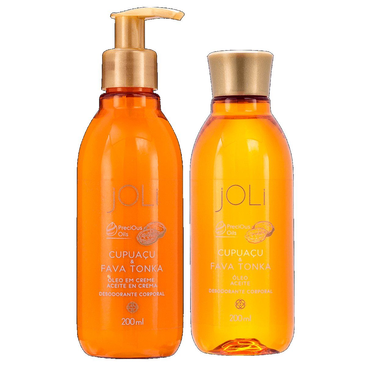 GENERICO - JOLI HIdratante con Aceite Oleo Corporal Cupuaçu y Fava Tonka 200ml