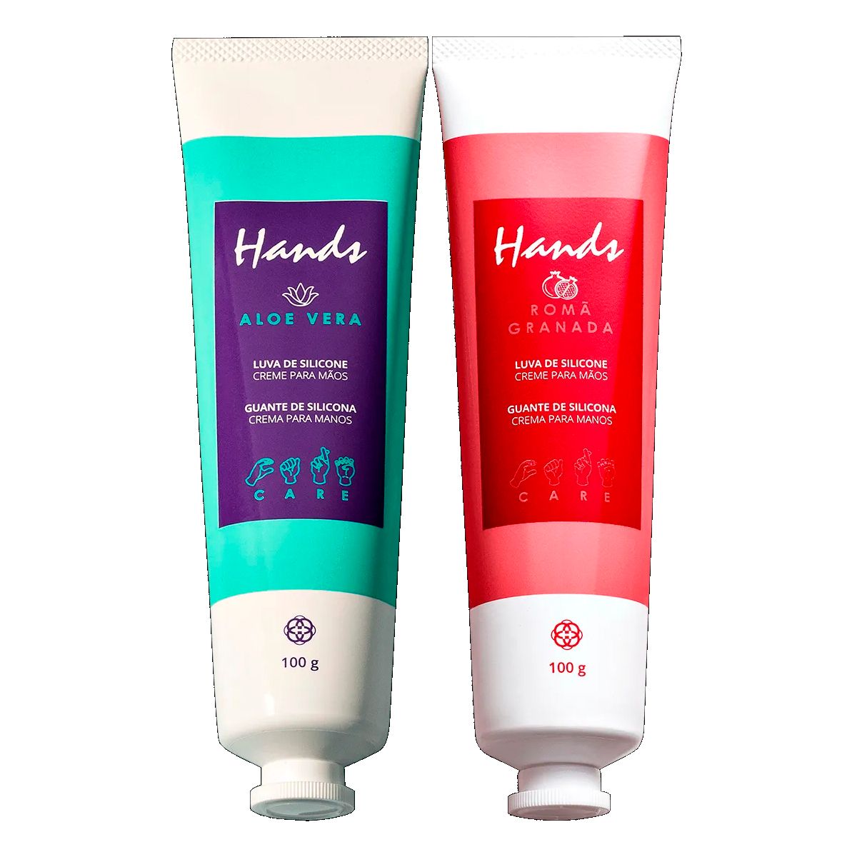 GENERICO - Hands Crema de Manos Guante de Silicona Aloe con Granda x2 und