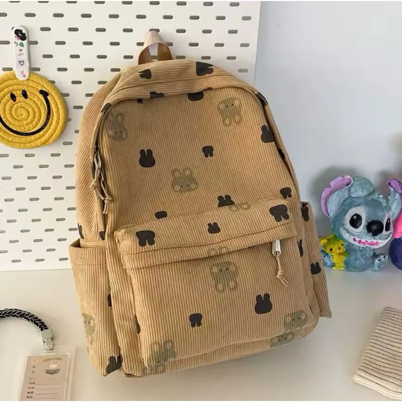 GENERICO - MOCHILA OSO CORDUROY CONEJOOSO