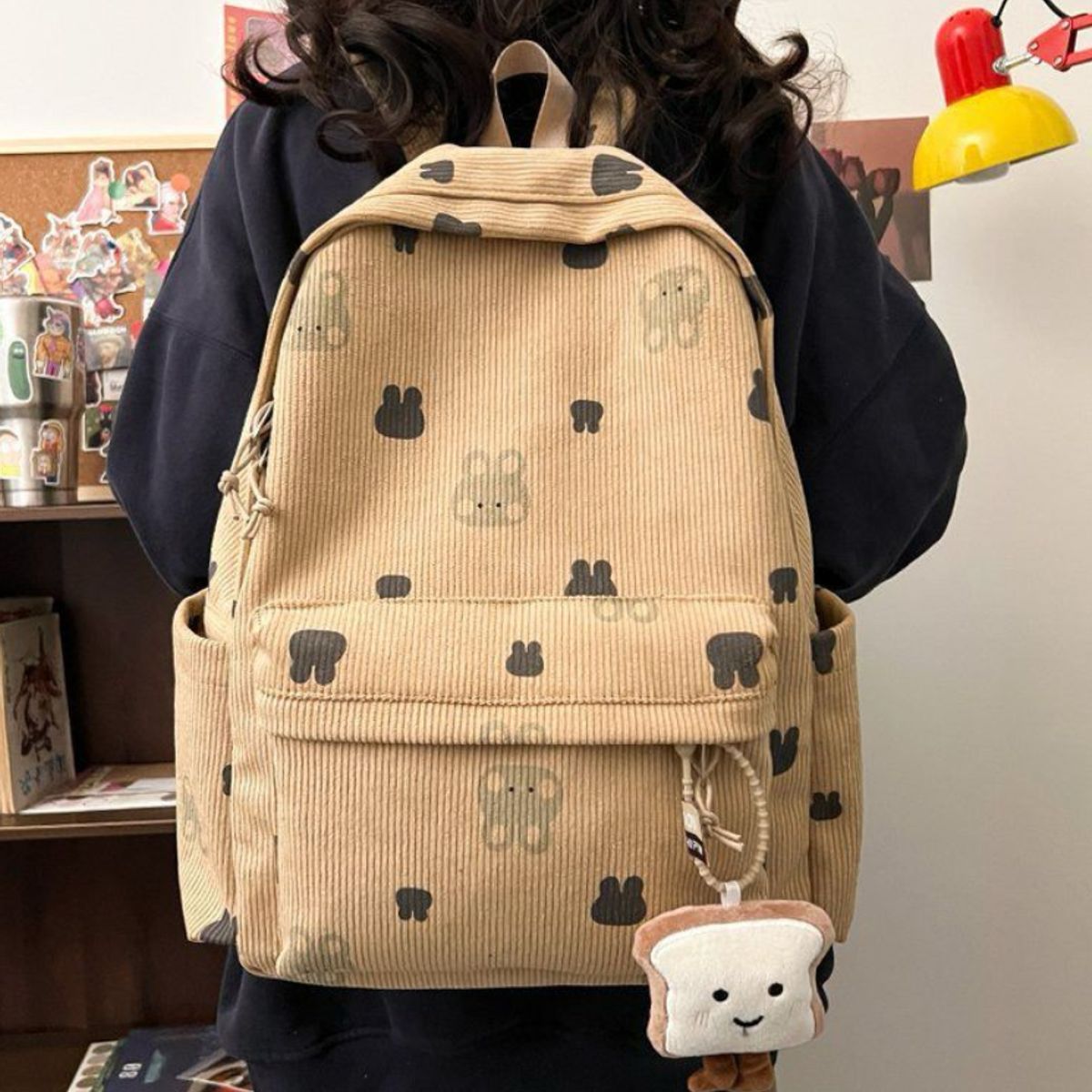 GENERICO - MOCHILA OSO CORDUROY CONEJOOSO