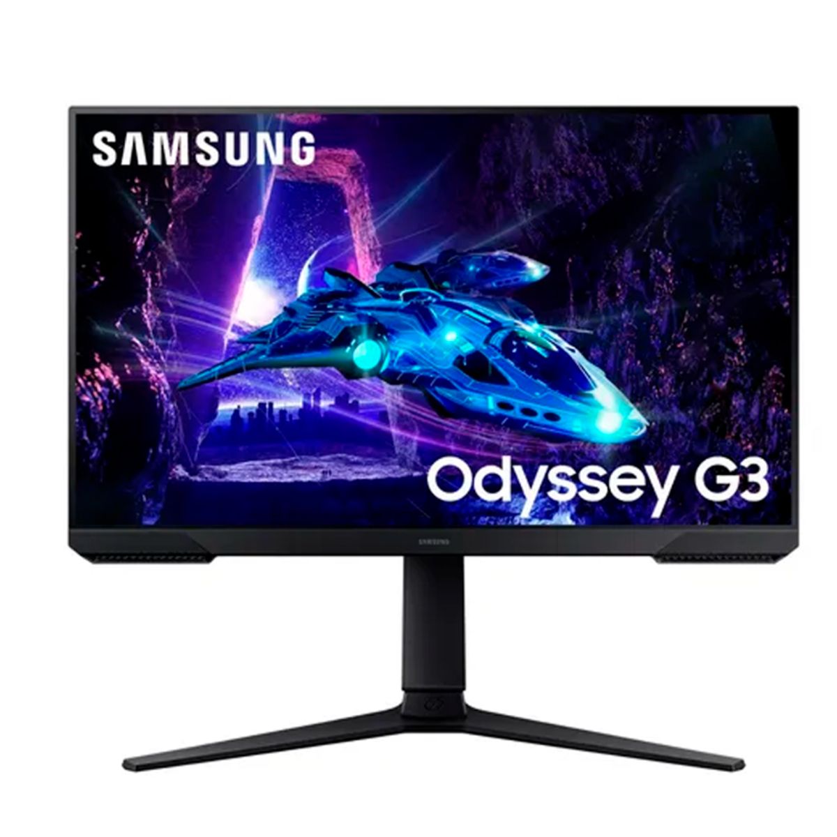 SAMSUNG - Monitor Plano Gaming SAMSUNG Odyssey G3 24 FHD VA 180Hz 1ms HDMI DP
