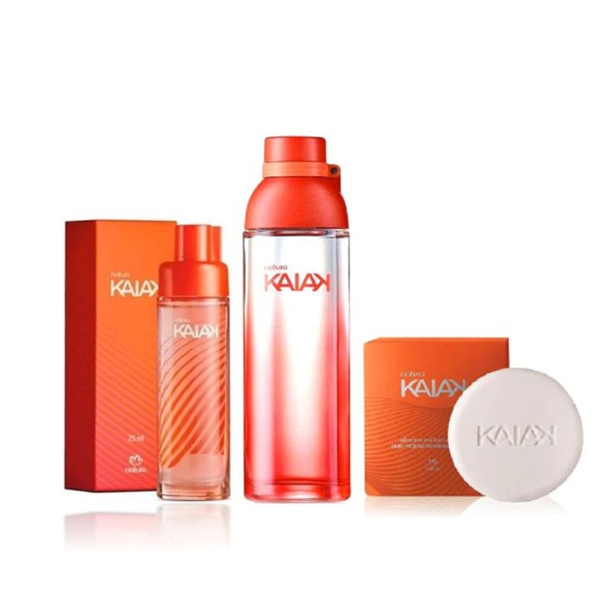 NATURA - Kaiak Clásico perfume de mujer + jabon + mini NATURA ekos