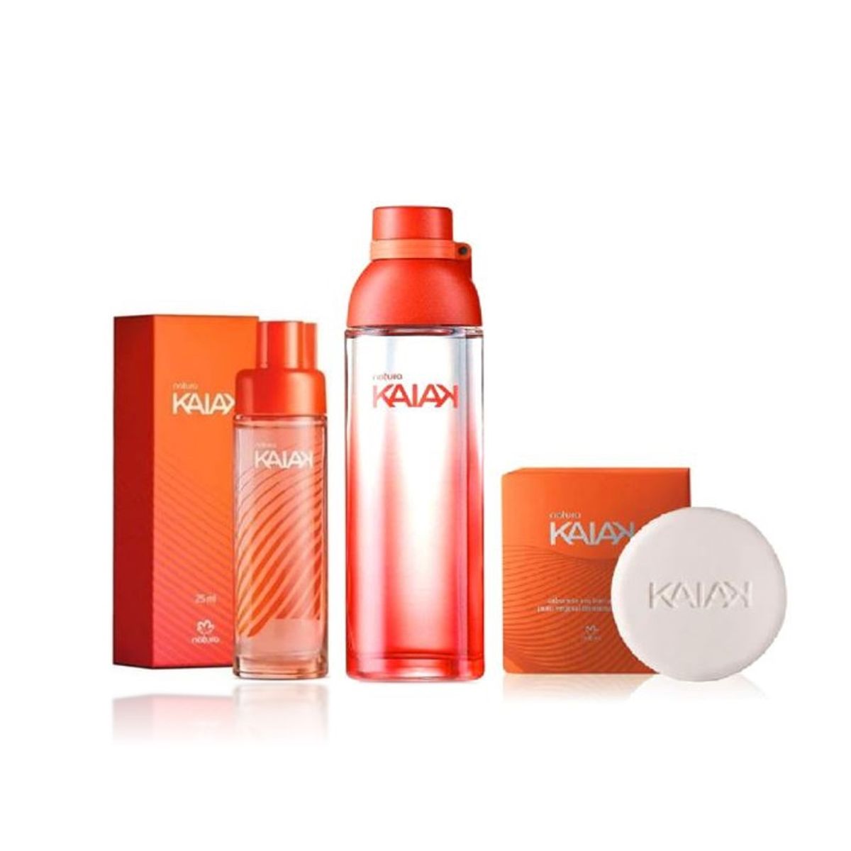 NATURA - Kaiak Clásico perfume de mujer + jabon + mini NATURA ekos