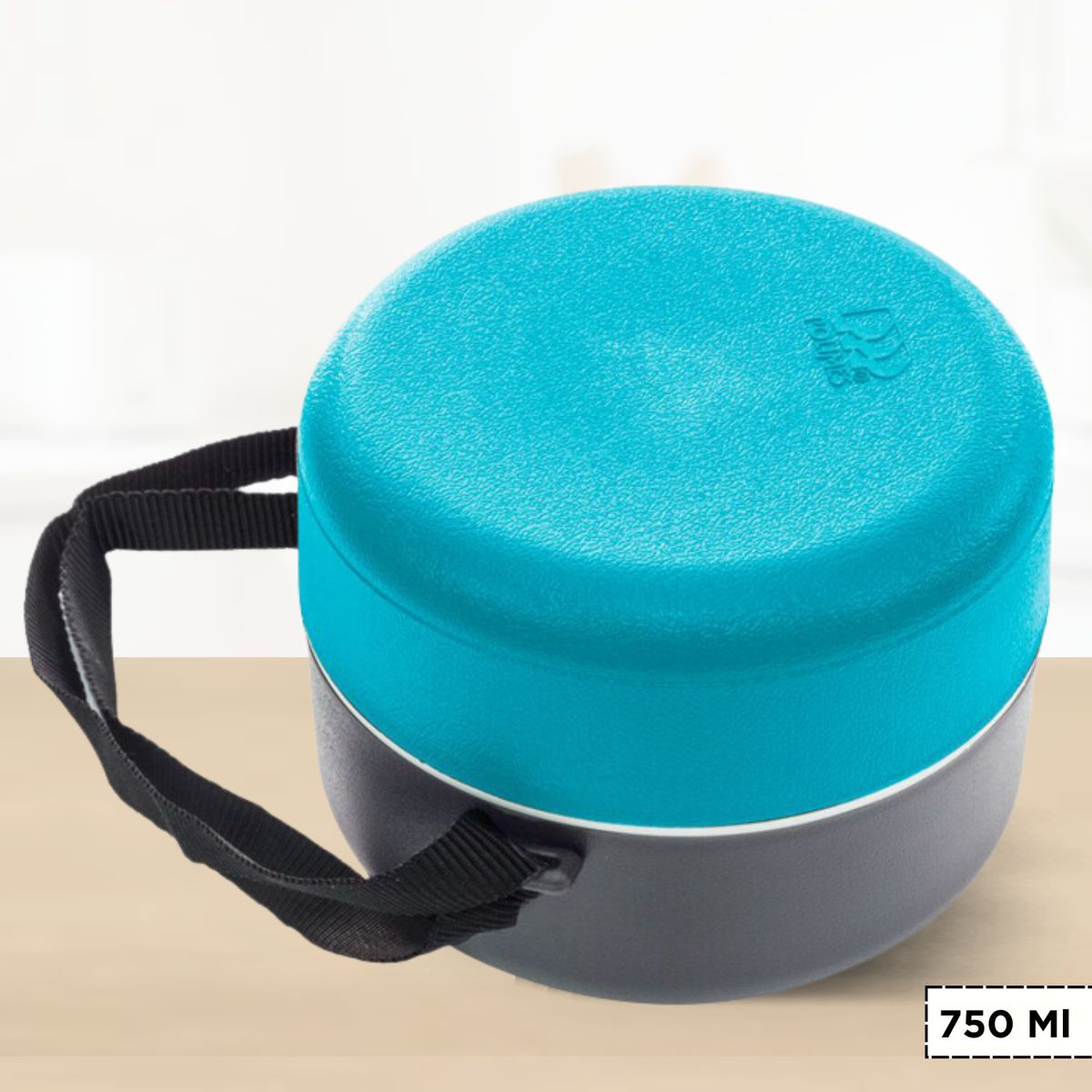 POLIMES - Termo de Comida clasico Lunchy polimes Turquesa 750 Ml