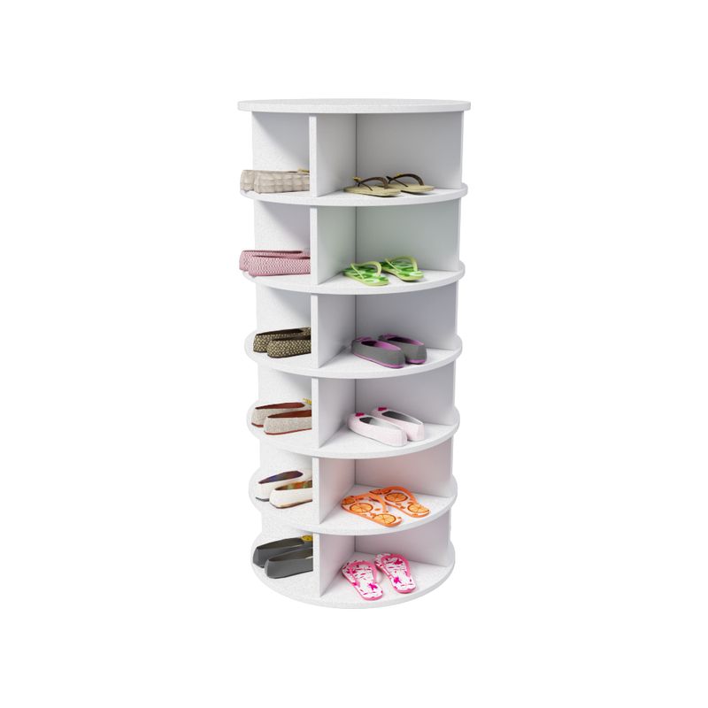 MUEBLES MACRUMO - ZAPATERA GIRATORIA DE MELAMINA 150CM