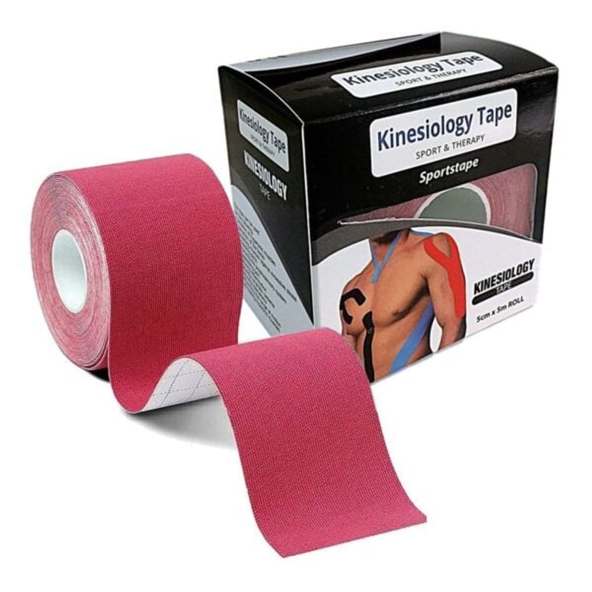 GENERICO - Venda Kinesio Tapes Cinta Kinesiologica 5cm x 5m