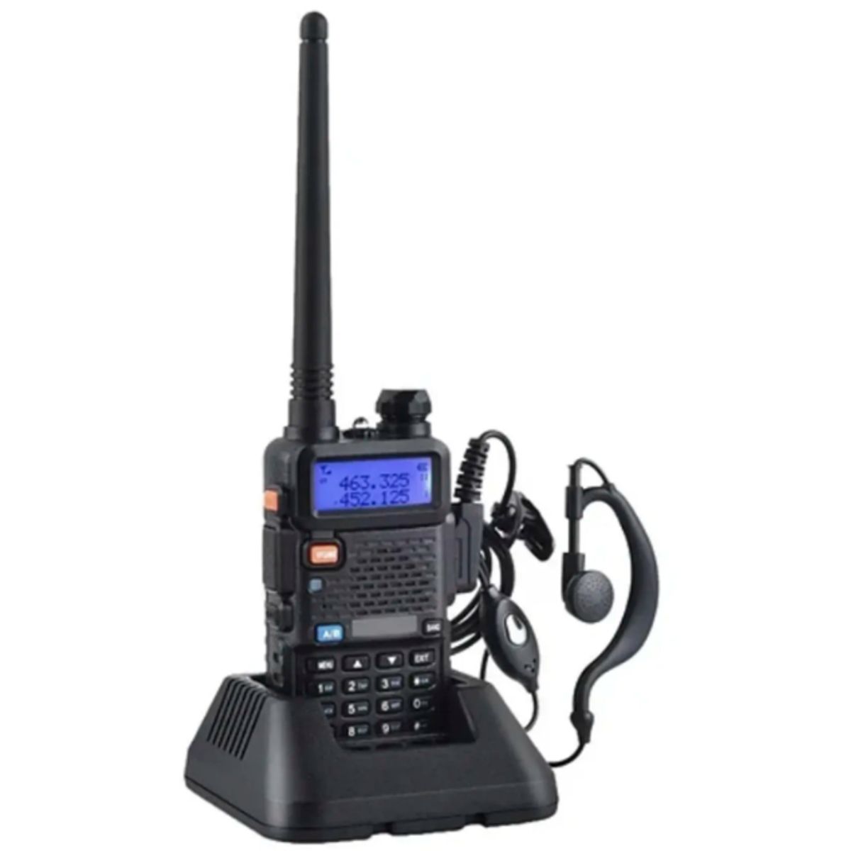 SEISA - Radio WalkieTalkie Stuv5r 1 Unid Largo Alcance 10km