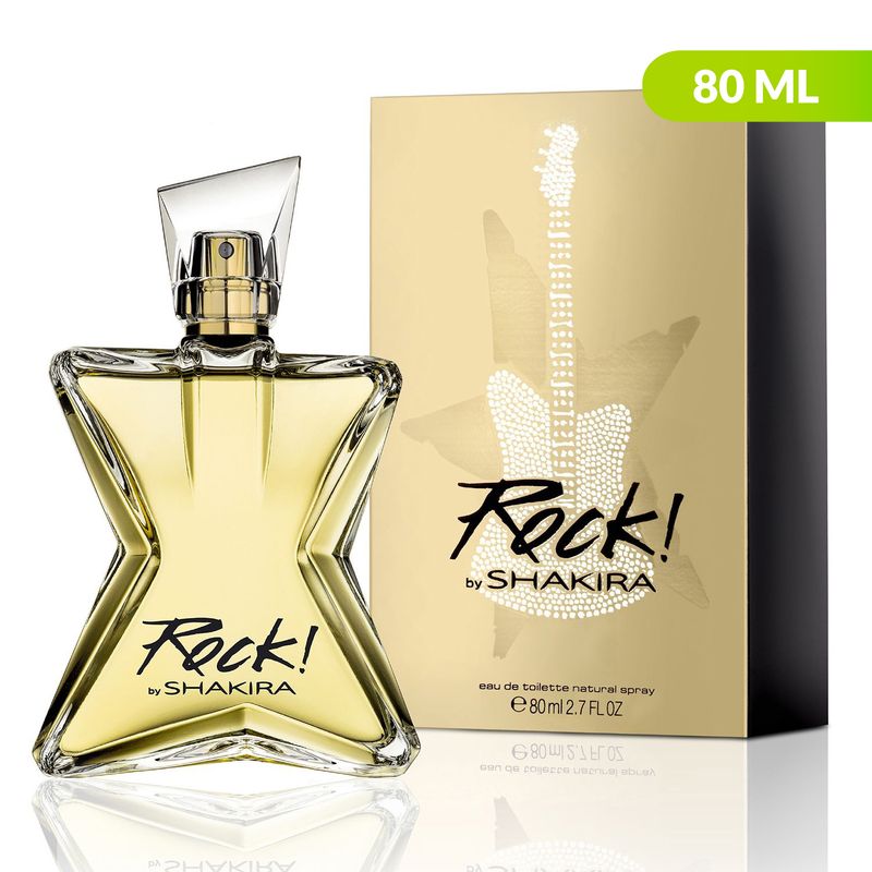 SHAKIRA - Fragancia Rock Edt 80 ml Shakira Mujer