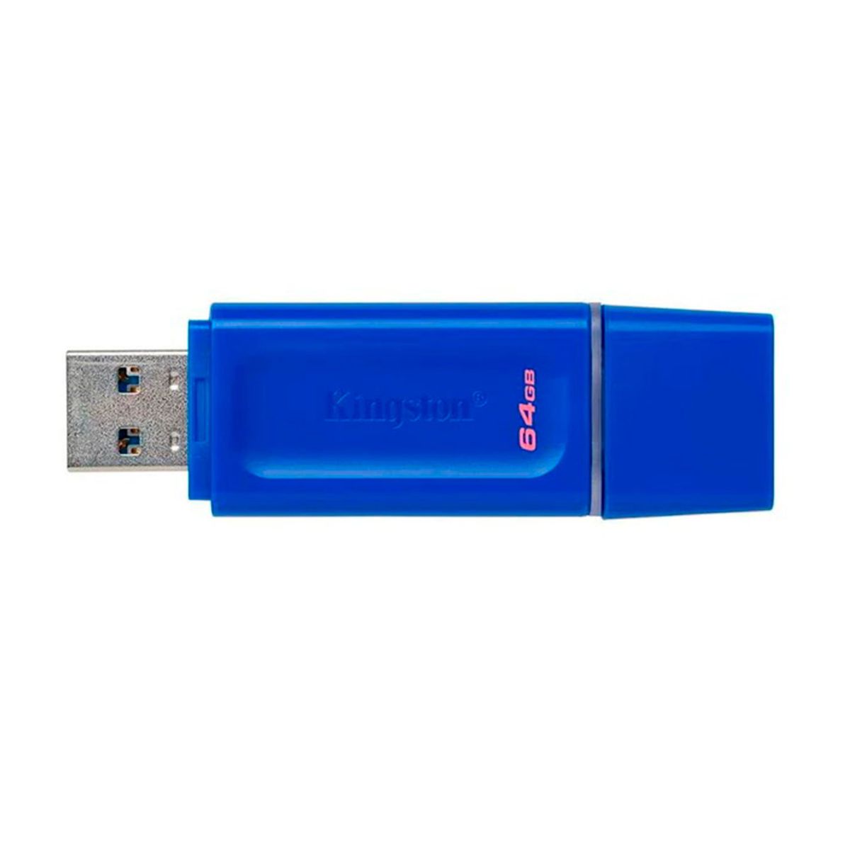 KINGSTON - MEMORIA USB KINGSTON  64GB DTX 32 COLOR AZUL PN KC-U2G64-7GB