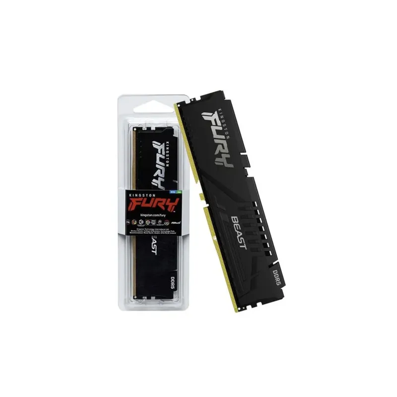 KINGSTON - MEMORIA RAM KINGSTON FURY BEAST 32GB DDR5-5600 PN KF556C40BB-32