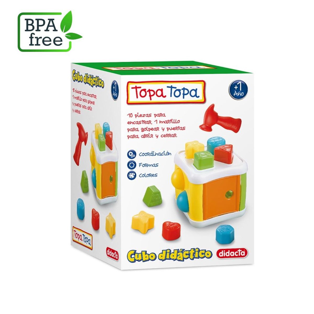 GENERICO - Juguete Didáctico Encaje para Bebe con Martillo