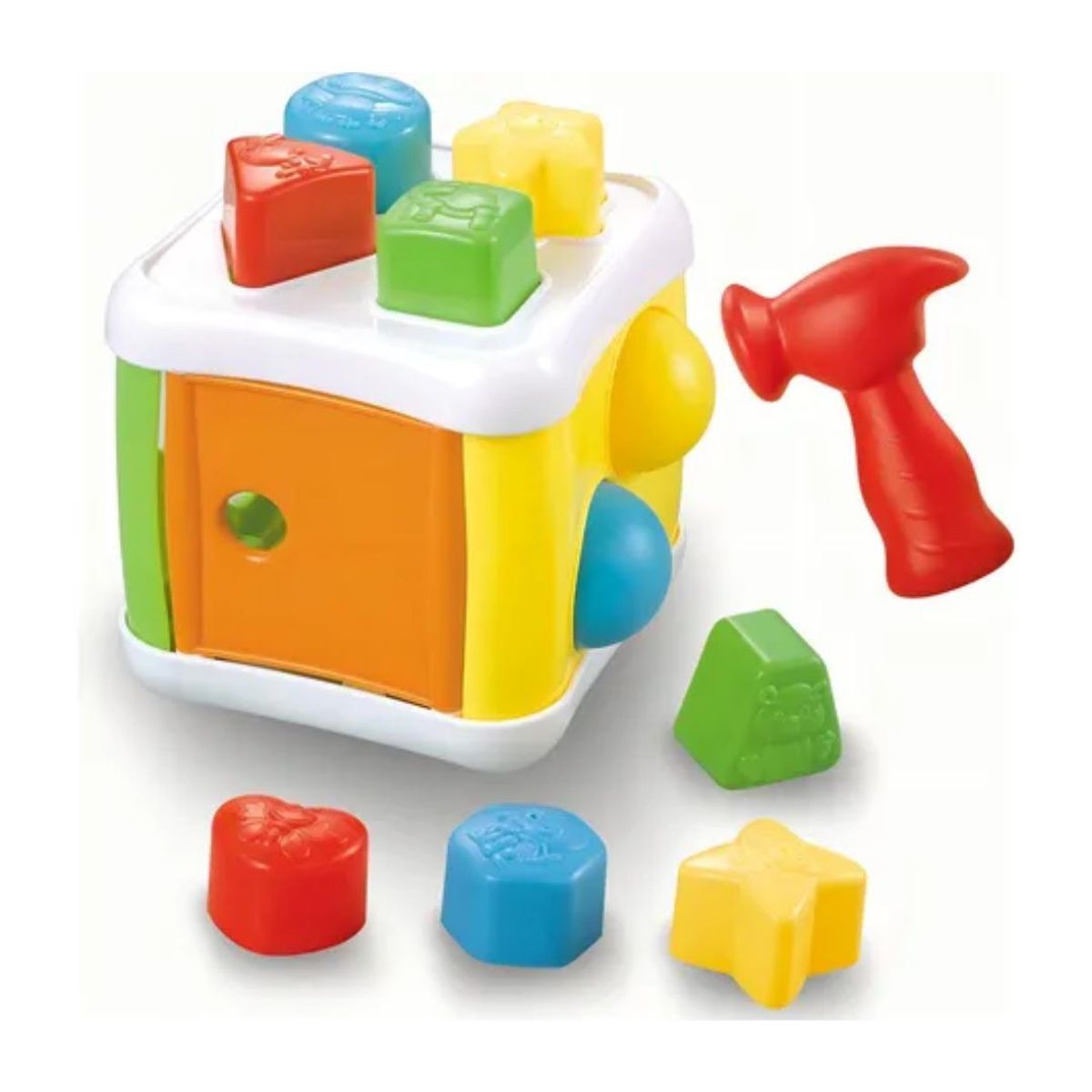 GENERICO - Juguete Didáctico Encaje para Bebe con Martillo