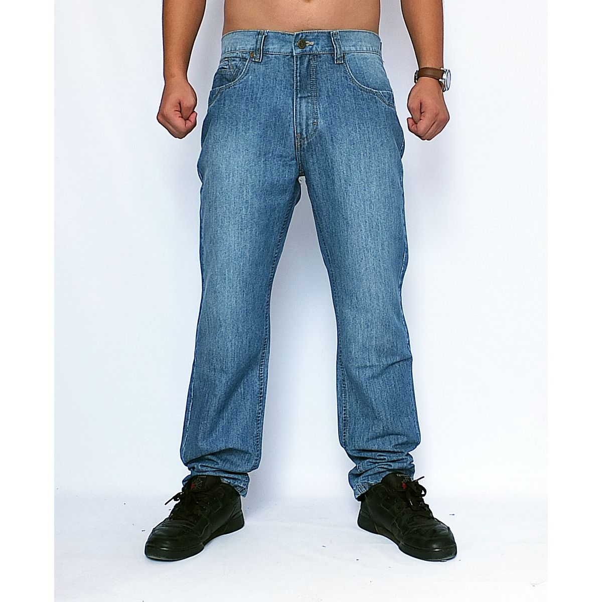 ZOHAR - JEAN PARA HOMBRE DECLAN SNAAX - CELESTE CLARO