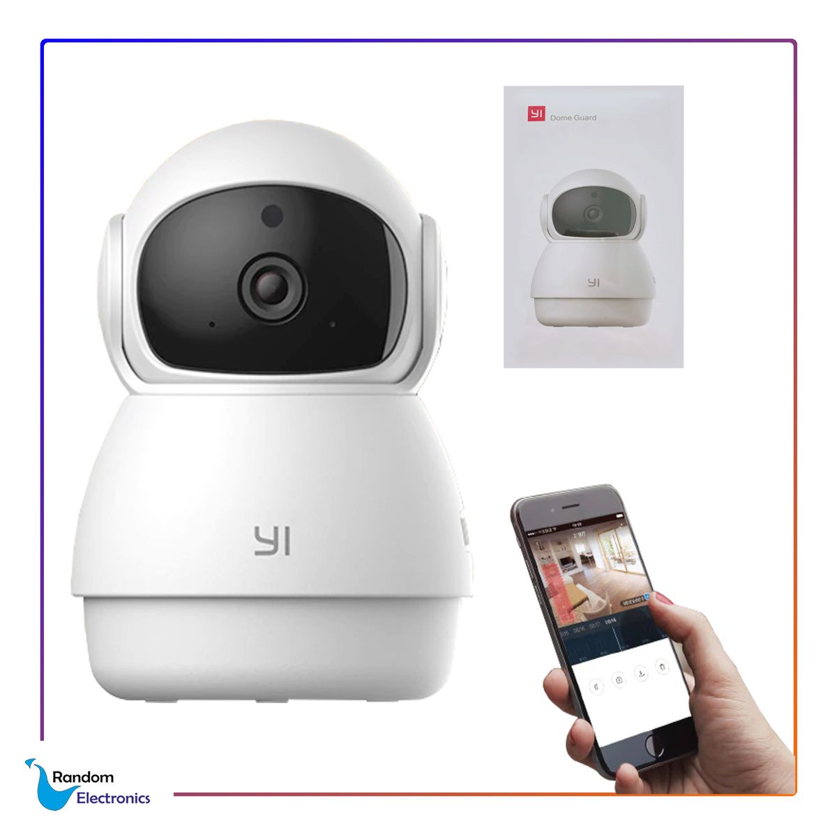 GENERICO - YI CAMARA DE SEGURIDAD INTERIOR WIFI IP IRF