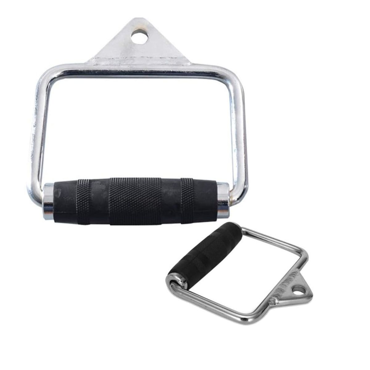 GENERICO - Manija Agarre de polea acero recubierto poleas Gym