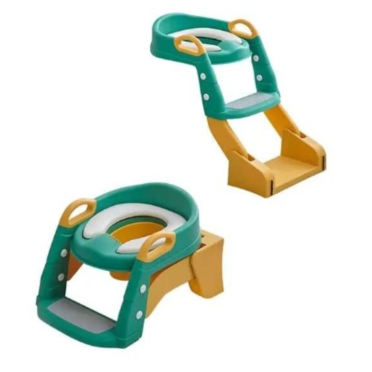 GENERICO - ADAPTADOR DE BAÑO 2 EN 1 CON ASIENTO ACOLCHADO