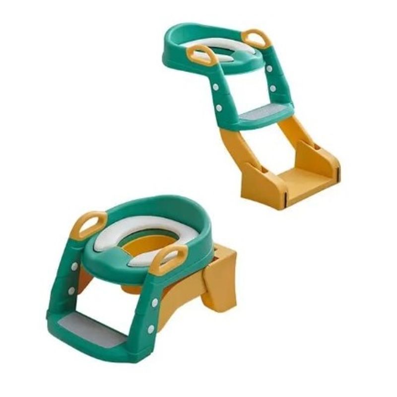 GENERICO - ADAPTADOR DE BAÑO 2 EN 1 CON ASIENTO ACOLCHADO