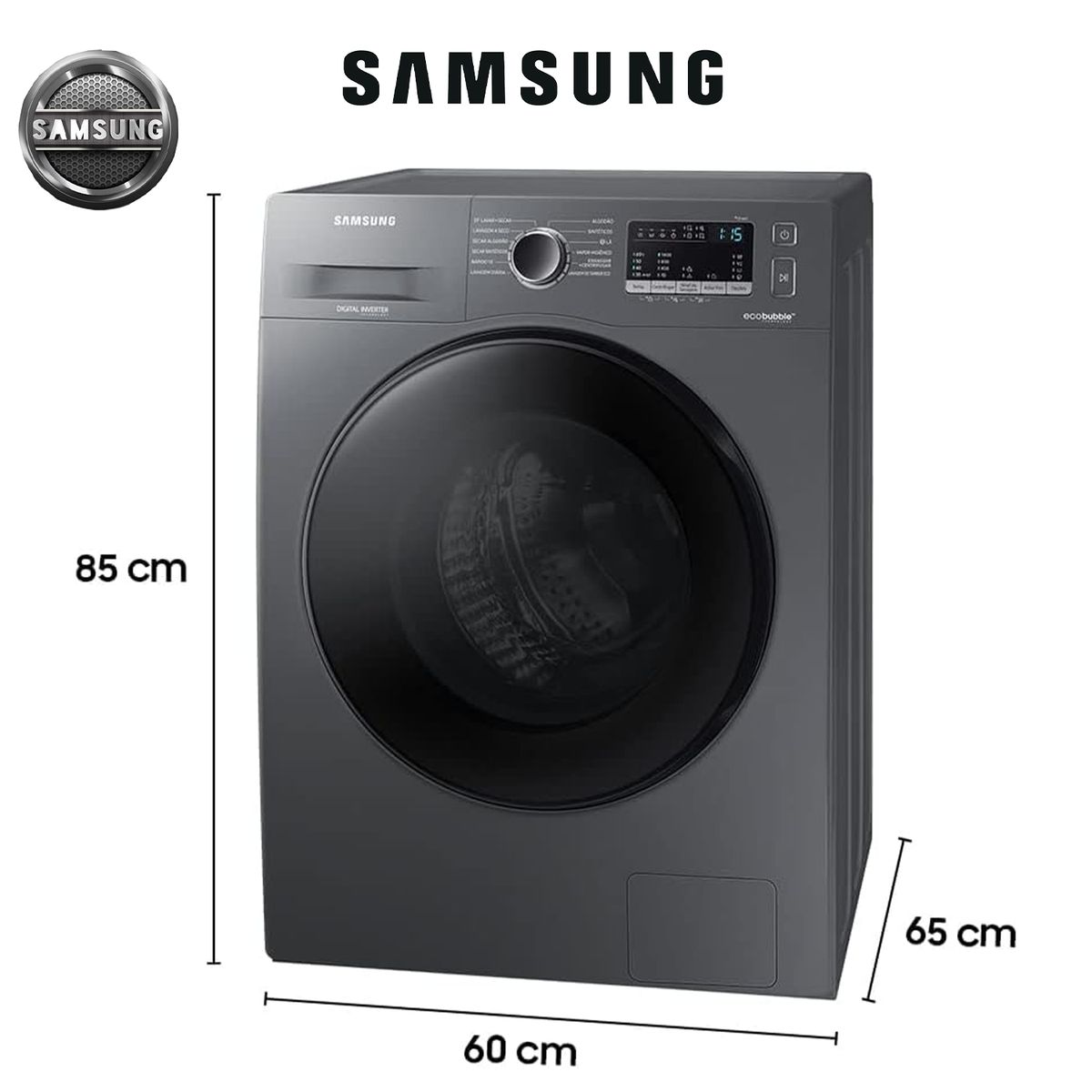 SAMSUNG - Lavaseca Ecobubble Con Airwash 11 Kg / 7 KG SAMSUNG