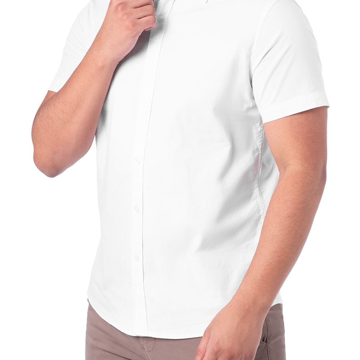 NORTON - Camisa Popelina Stretch Hombre Paulino 1 Mc Norton
