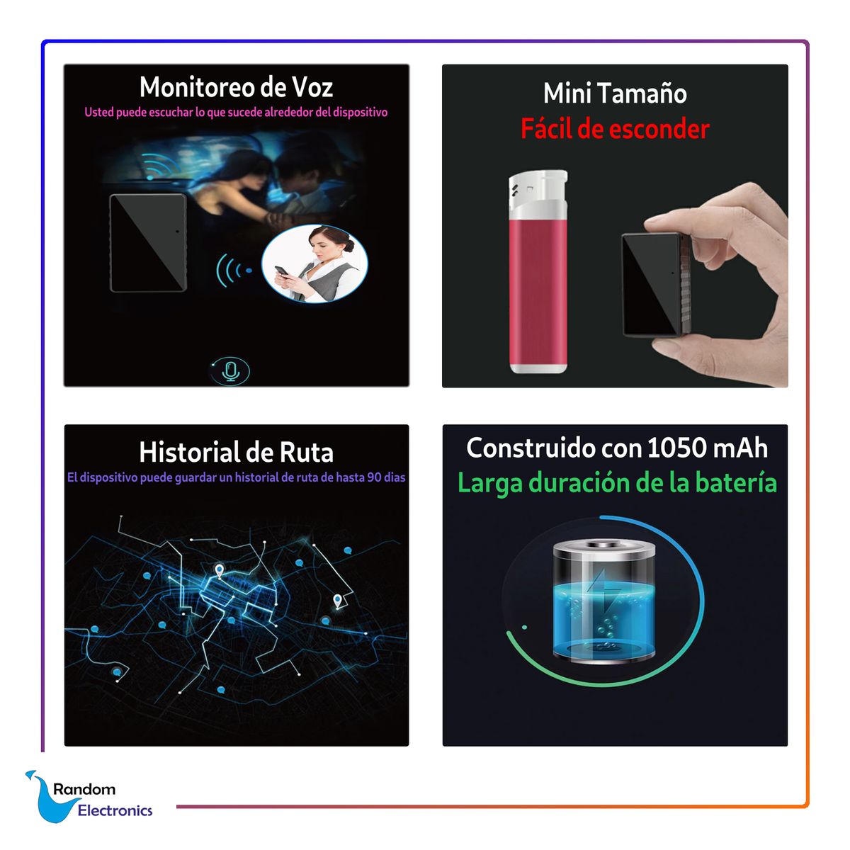 GENERICO - SINOTRACK ST-903 MINI GPS GSM RECARGABLE MONITOR DE VOZ PERSONAL APP