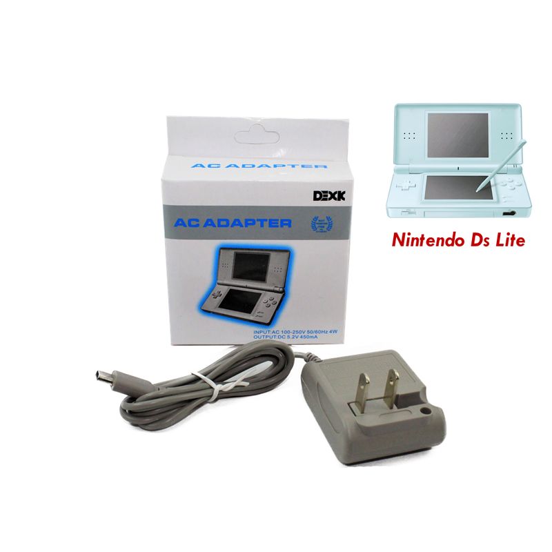 GENERICO - Cargador para Nintendo Ds Lite directo 220V