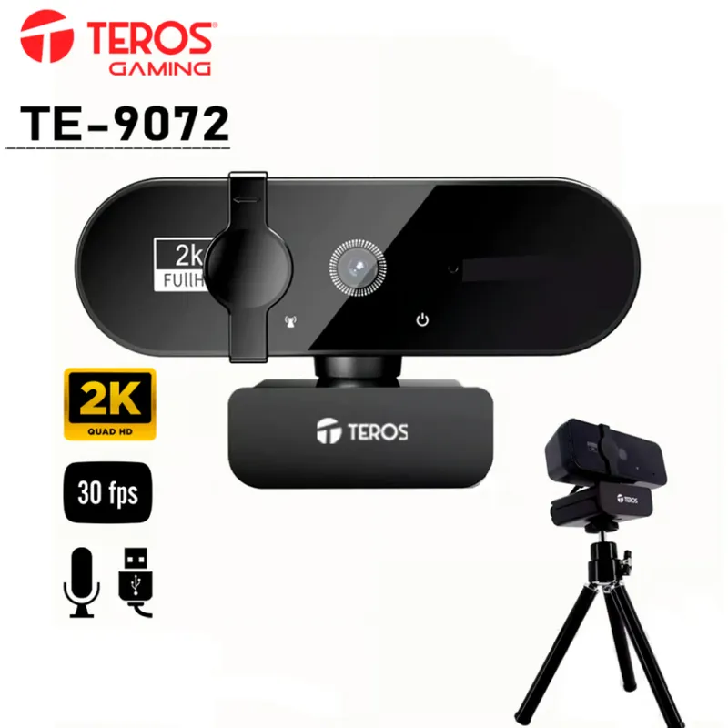 GENERICO - Cámara web 1080x1920p WEBCAM con Micrófono para PC