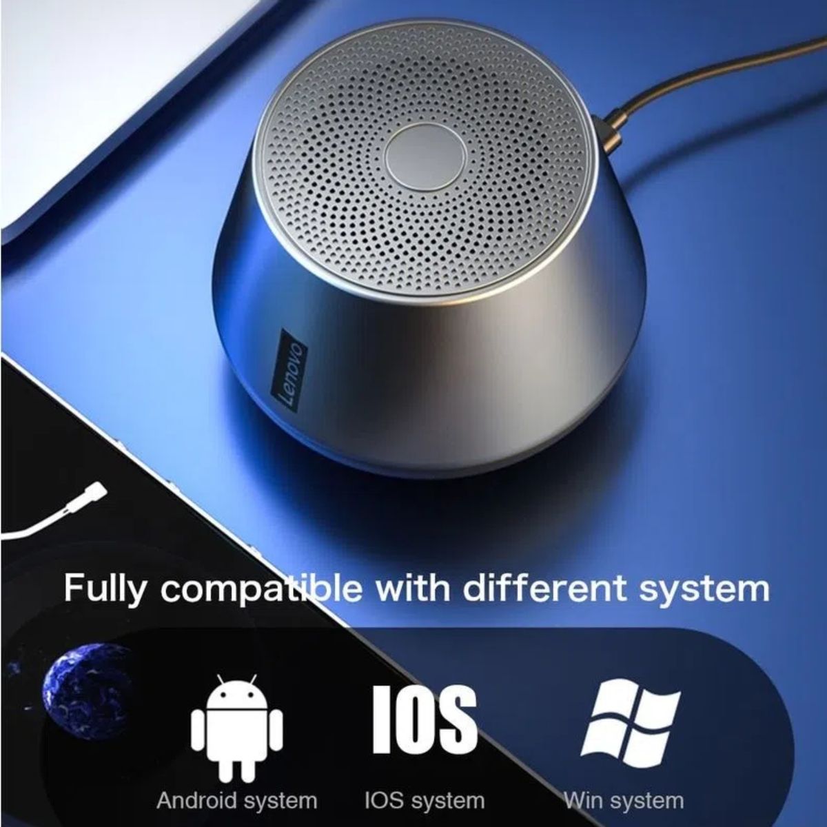 LENOVO - Combo x2 Parlantes Bluetooth Inalámbrico Lenovo K3