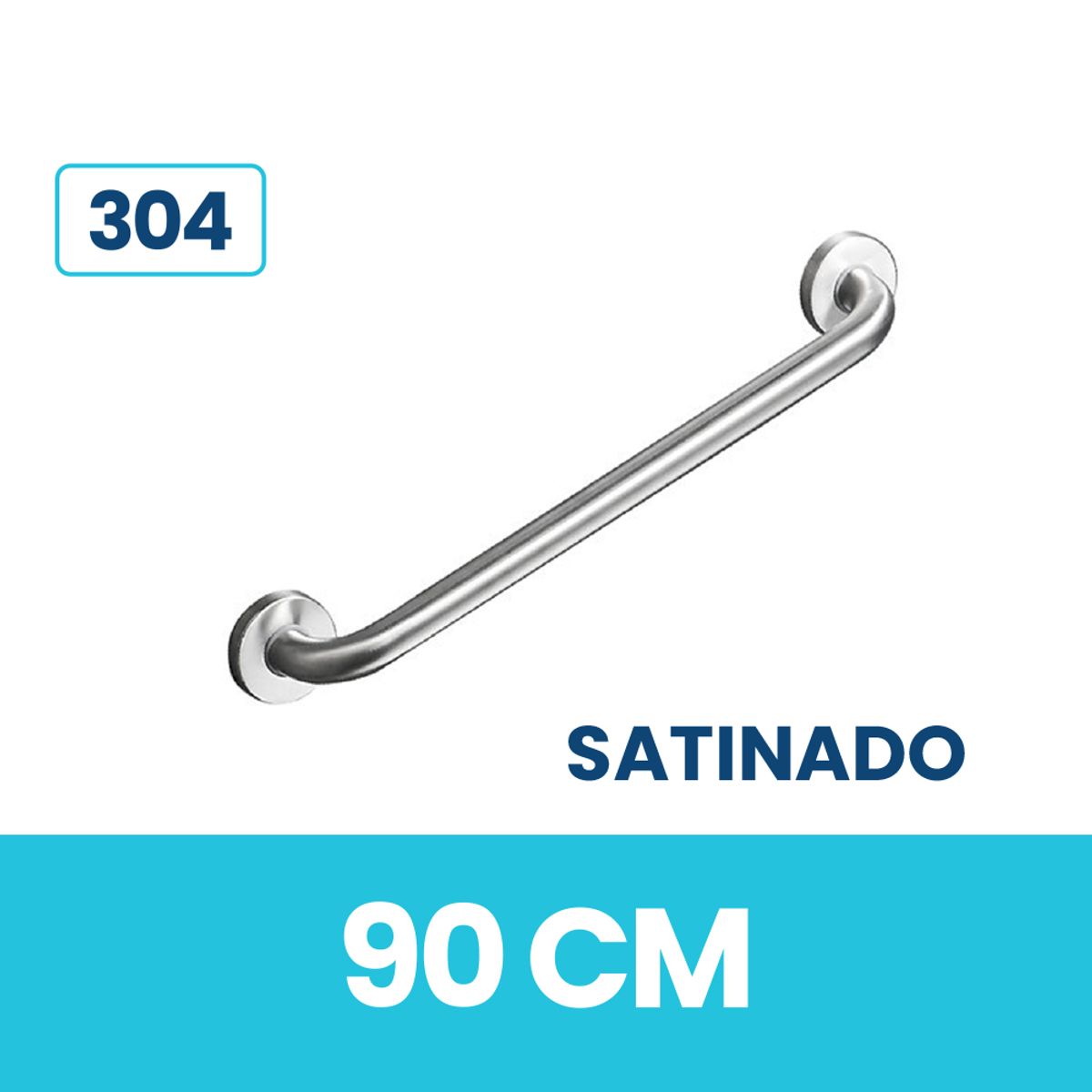 EXORIAM - Barra de Seguridad 90 cm Inoxidable 304
