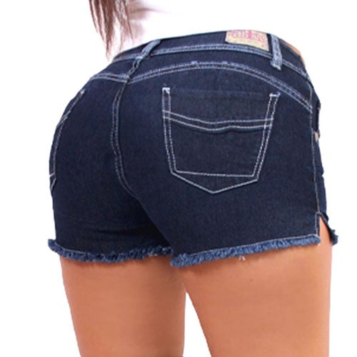 BOABLANCA - Shorts para niñas 100% algodón denim