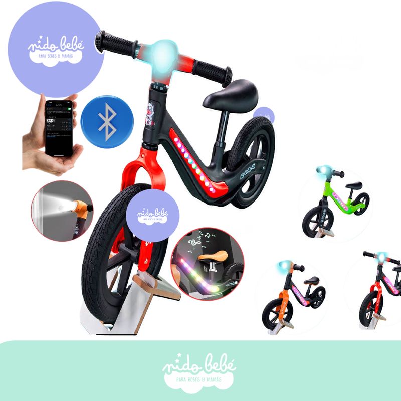 GENERICO - Bicicleta de entrenamiento para niño Belance green