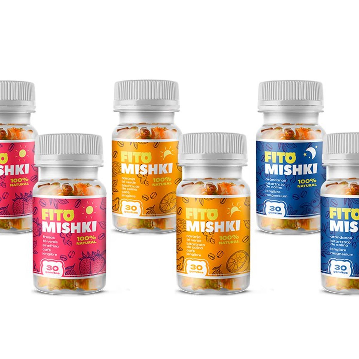 GENERICO - FITOMISHKI - 6 PACK - adelgazante natural las gomitas