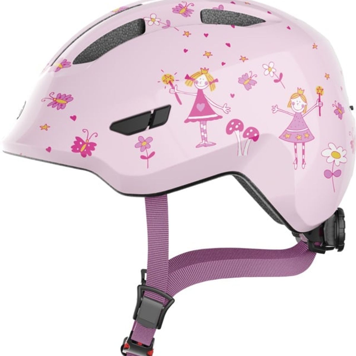 ABUS - Casco para ciclismo  SMILEY 3.0 ROSE PRINCESS