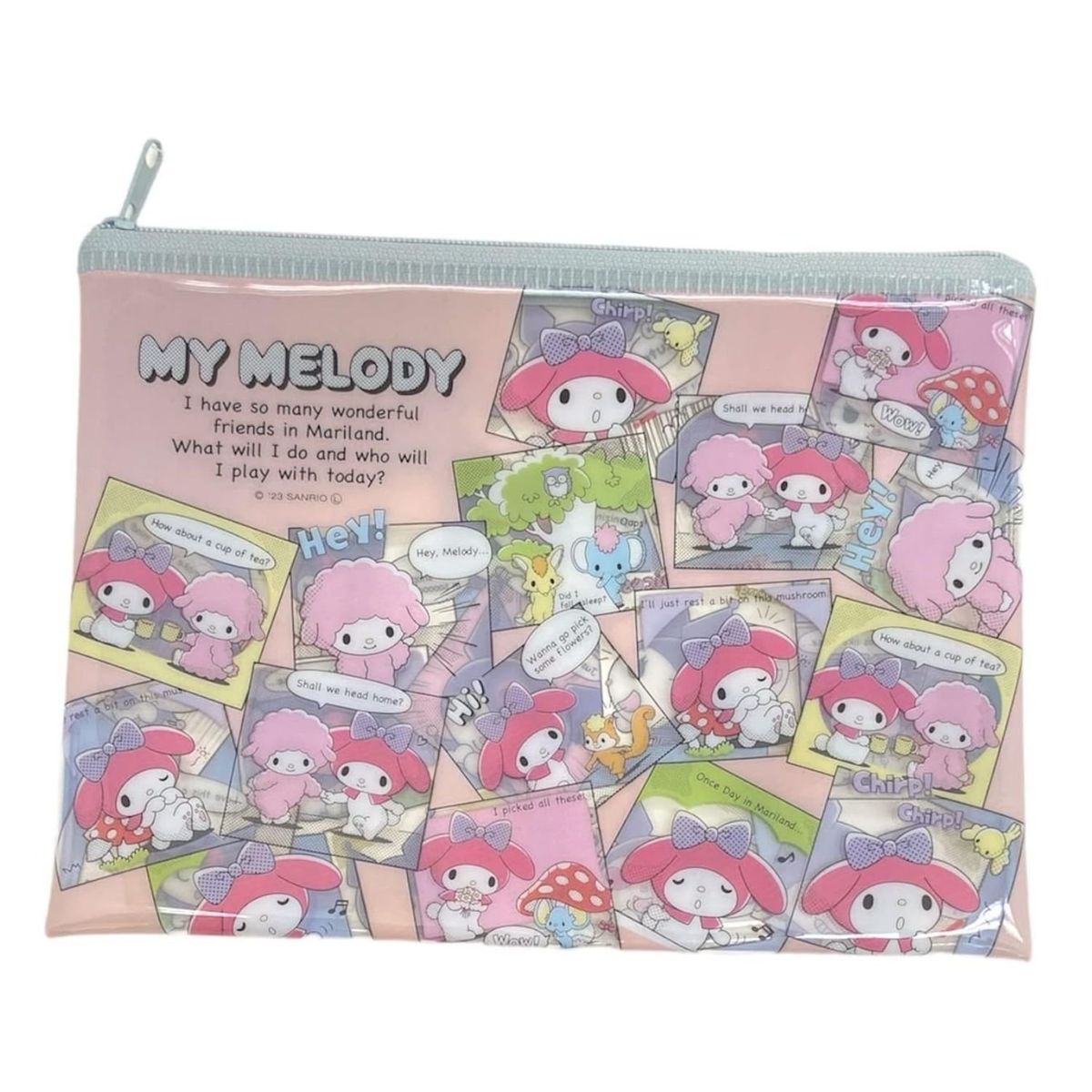 HELLO KITTY - Cartuchera My Melody  y Kuromi Hello Kitty y Amigos