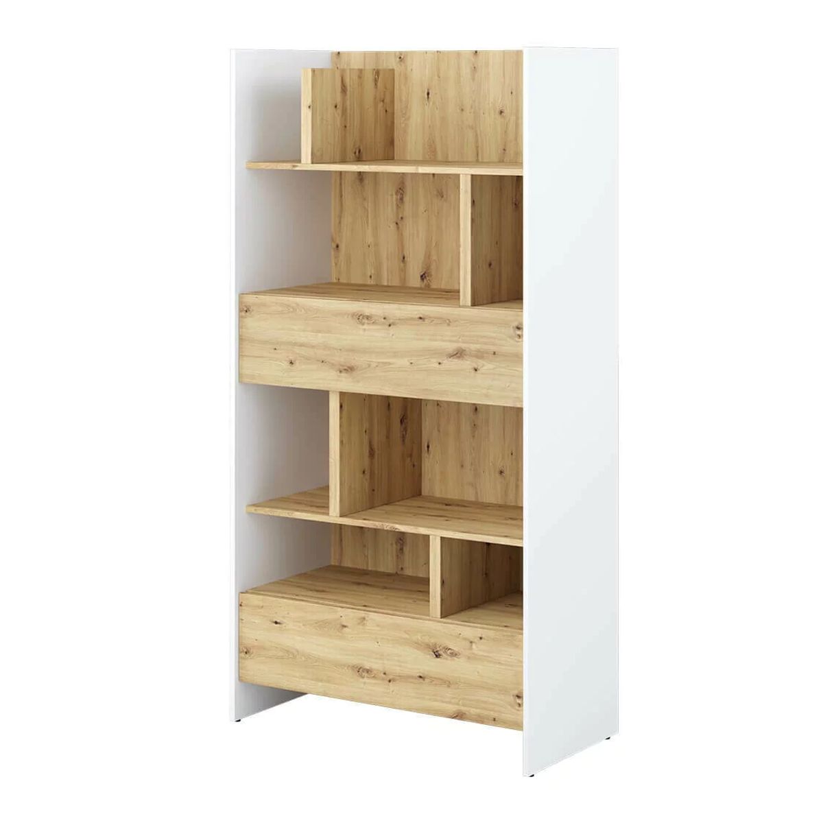 TU MESITA - Estante Moderno Manhatan color BlancoDuna TU MESITA 2 cajones