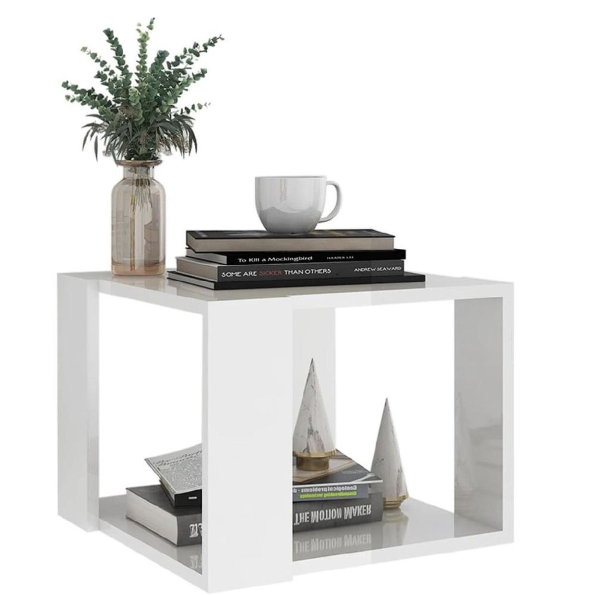 TU MESITA - Mesa de Centro Cuadrada TU MESITA Melita color Blanco