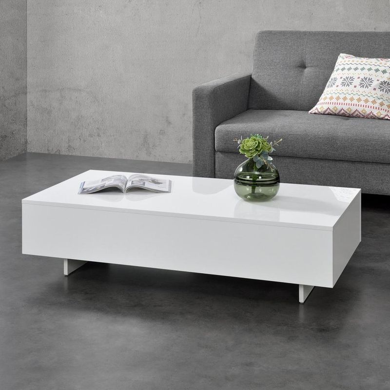 TU MESITA - Mesa de Centro TU MESITA Melbur color Blanco