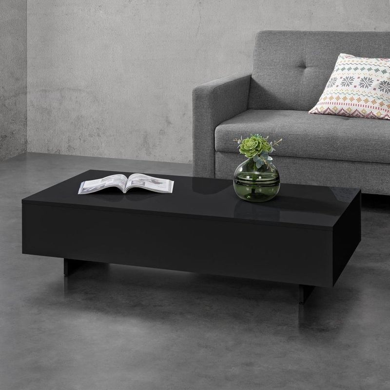 TU MESITA - Mesa de Centro TU MESITA Melbur color Negro