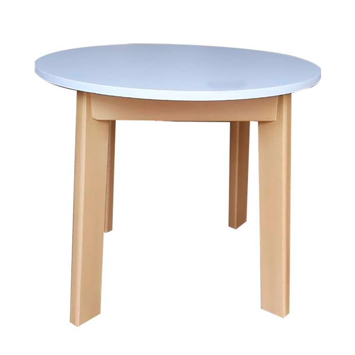 TU MESITA - Mesa Infantil Horan Redonda BlancaDuna