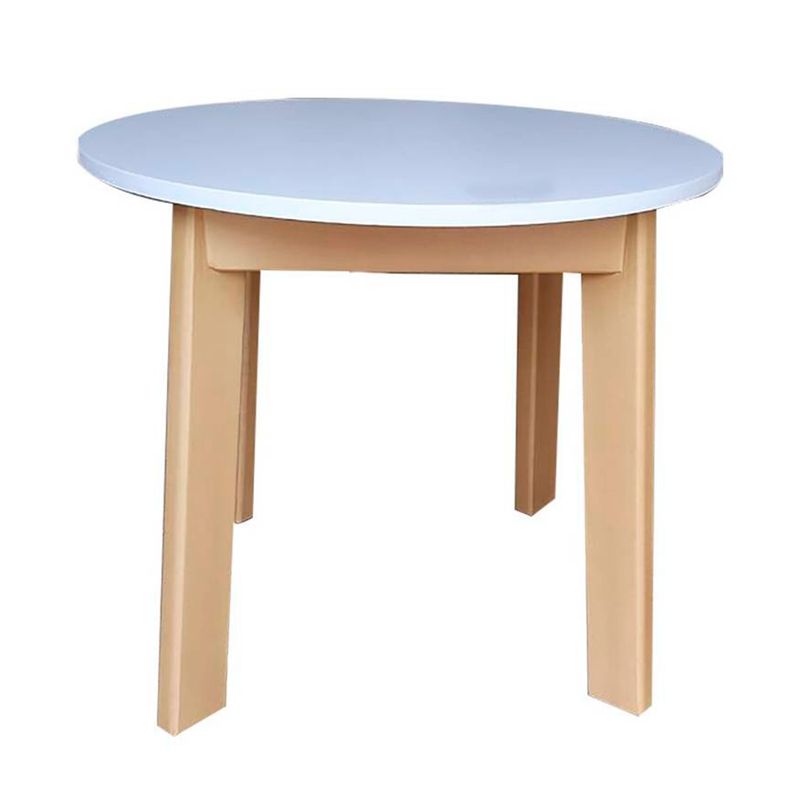 TU MESITA - Mesa Infantil Horan Redonda BlancaDuna
