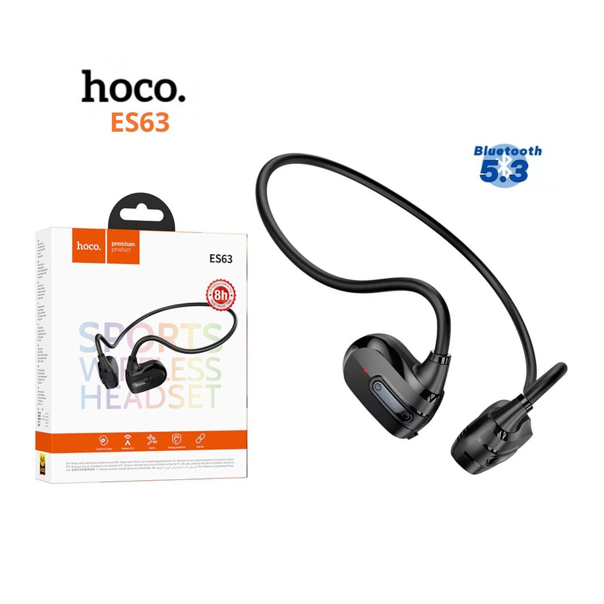 HOCO - Audífonos  HOCO - ES63 Bluetooth 5.3 Alta Calidad