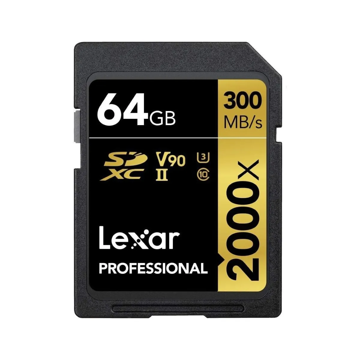 LEXAR - Memoria SD 64GB Lexar Professional 2000X 300MBs