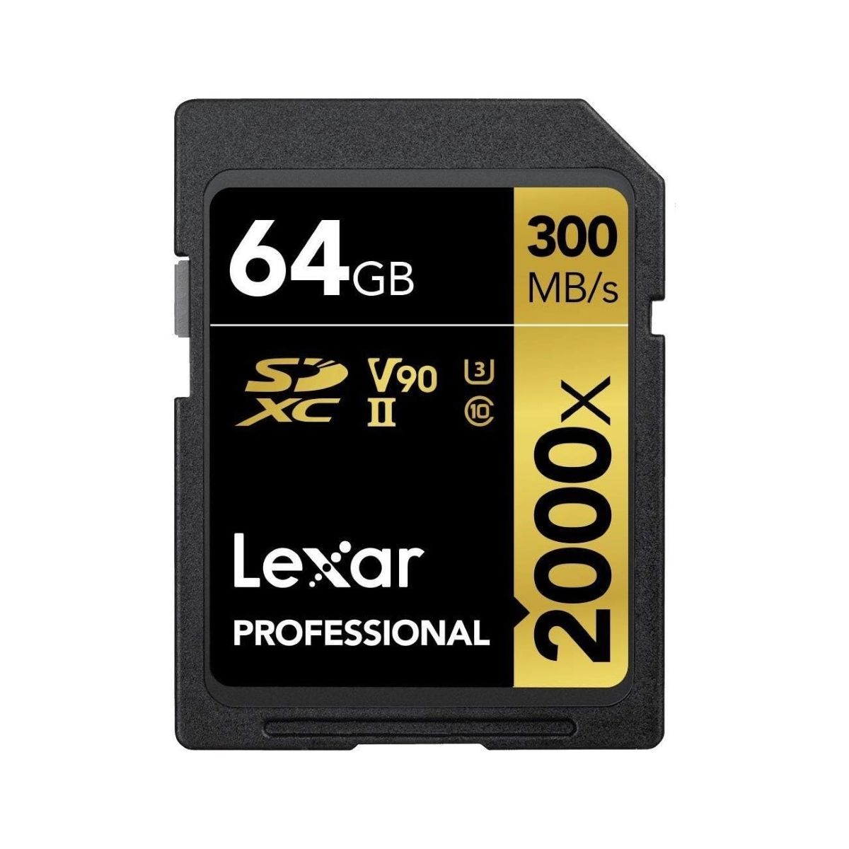 LEXAR - Memoria SD 64GB Lexar Professional 2000X 300MBs