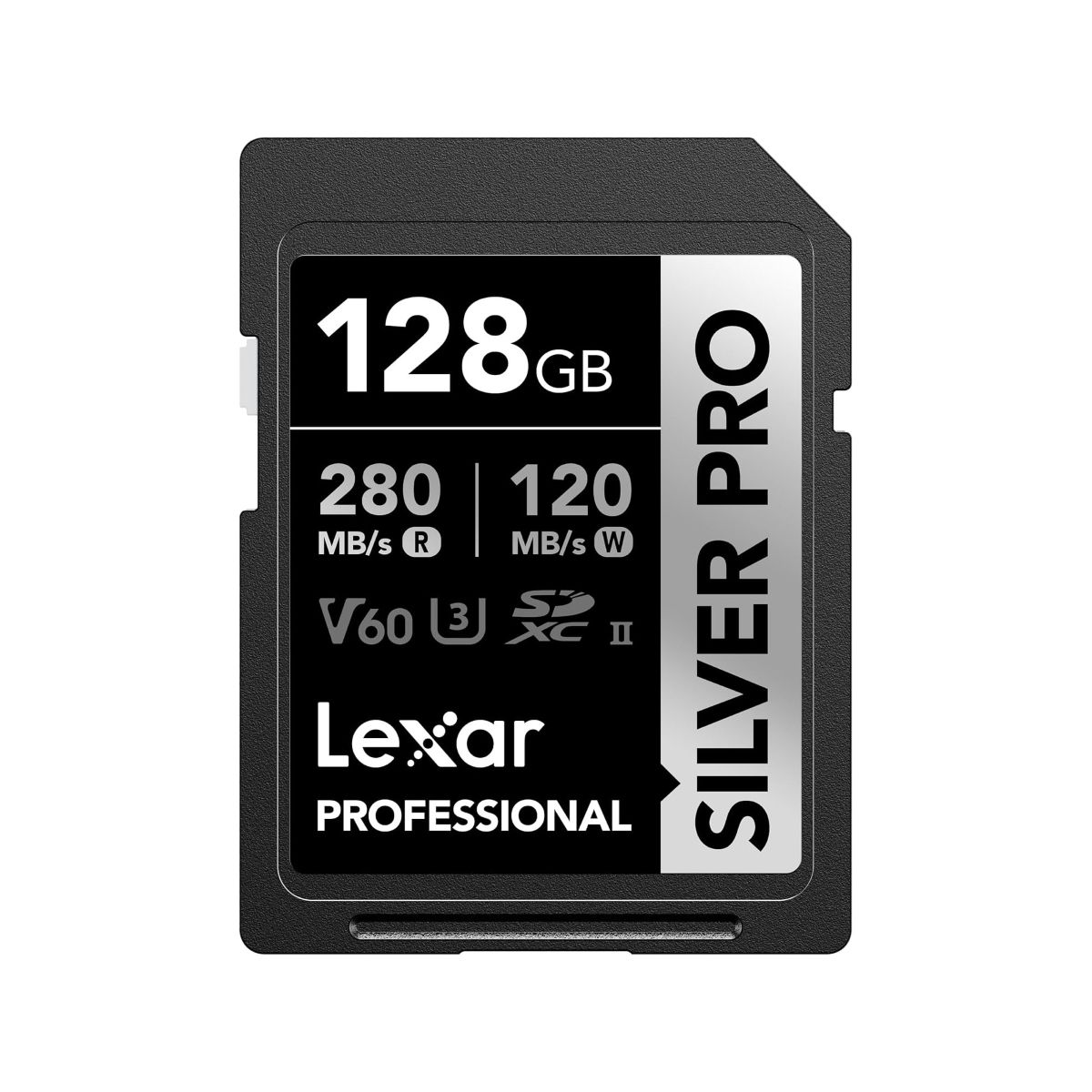 LEXAR - Memoria SD Lexar Professional Silver PRO 128GB SDXC UHS-II